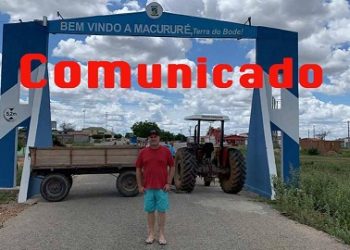 Para evitar o Coronavírus, prefeito de Macururé fecha todos os acessos a cidade
