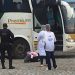 Ônibus que saiu de São Paulo com destino a Monte Santo para em Coité para desembarque, e em Santaluz é abordado pela Vigilância Epidemiológica
