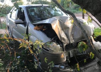 Vice-prefeito de São José do Jacuípe e esposa ficam feridos em acidente na BA-413