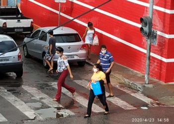 Maioria da população coiteense atende determinação ao fazer uso da máscara