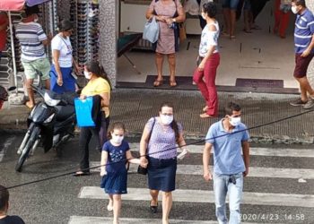 Maioria da população coiteense atende determinação ao fazer uso da máscara