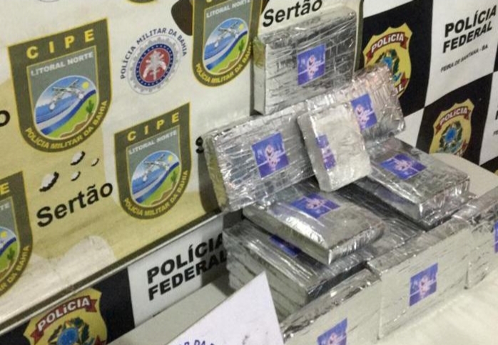 Cocaína que veio de SP para Feira é interceptada na BR-116