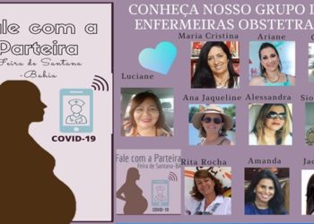 Covid-19: Grupo de enfermeiras de Feira de Santana realizam trabalho voluntário de assistência a gestantes