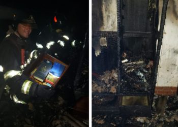 SP – Gaveta com Bíblia fica intacta em incêndio que destruiu casa neste Domingo de Ramos