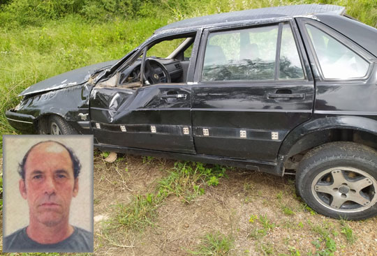Motorista coiteense não resiste aos ferimentos depois de capotar carro e morre em hospital de Santaluz