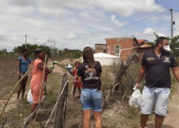 Sisal Moto Club promove alegria da criançada do Povoado Maracujá com entrega de ovos de páscoa