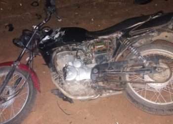 Colisão envolvendo duas motocicletas deixa um morto e outro gravemente ferido