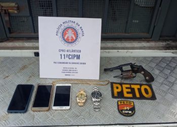 Assaltante com 11 passagens pela polícia é preso novamente