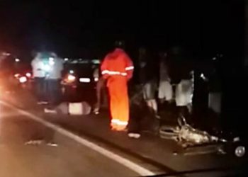 Açougueiro morre em colisão entre moto e carro na BR 116