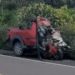 Homem morre ao bater Fiat Strada com carreta na BR-407