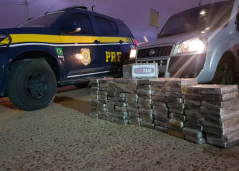 PRF apreende 109 quilos de cocaína na BR 407