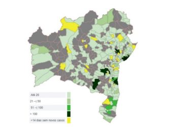 Em 24h Estado aumenta em 899 casos de Covid-19 e 47 óbitos