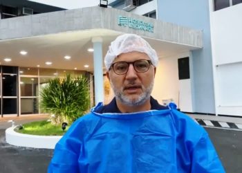 Paciente com Covid-19 tem surto psicótico e ateia fogo em apartamento do Hospital Espanhol