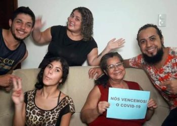 Valente: família comemora saída do isolamento domiciliar após se recuperar da Covid-19 (Vídeo)