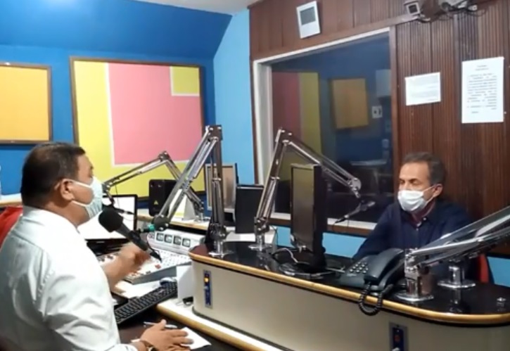 Entrevista de Marcelo na Rádio Sisal