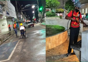 Projeto Águia promove a desinfectação da área financeira de Coité