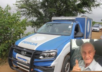 Corpo de idoso é resgatado de açude; mulher e filho são detidos como principais suspeitos (vídeo)