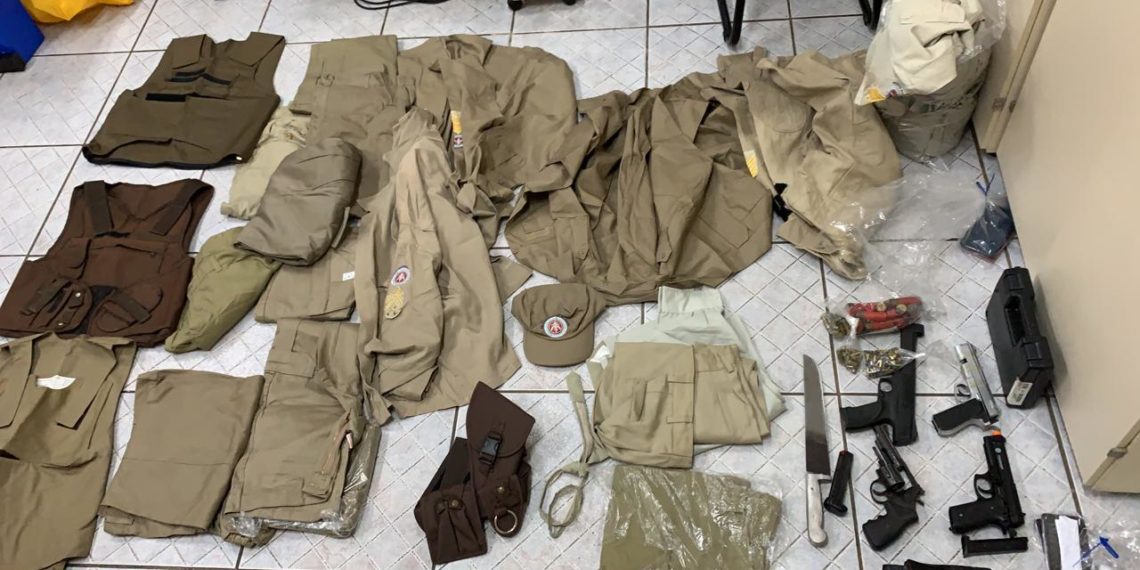 Desmontado bando que usava farda da PM em ações criminosas