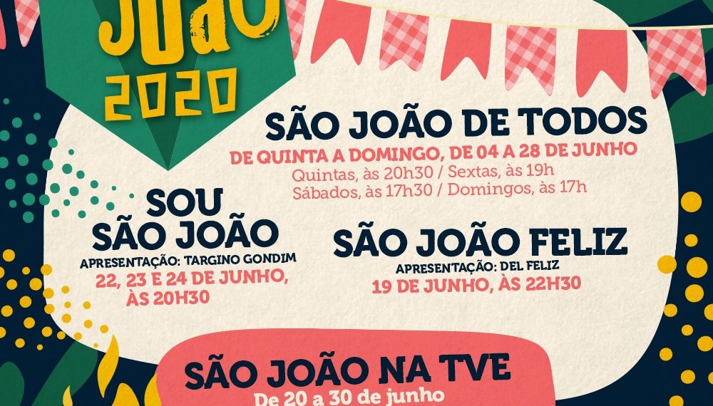 TVE exibe programação especial em homenagem ao São João