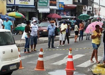 Primeiro dia após flexibilização, Coité tem movimento intenso no comércio