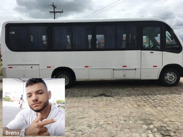 Filho de vereador está desaparecido. O micro-ônibus que ele estava também não se sabe o paradeiro