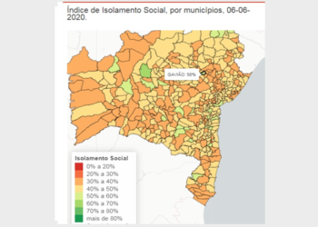Mesmo sem registro de caso confirmado de Covid-19, Gavião tem mantido bom índice de isolamento