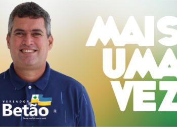 Em Live Betão Gordiano fará lançamento da pré-candidatura a vereador rumo ao sexto mandato