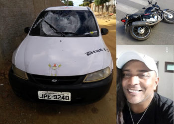 Sargento PM da reserva morre depois de sua moto ser atingida por carro que invadiu o sinal
