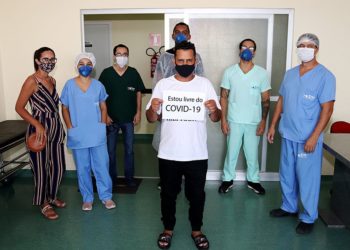 Homem natural de SP com doença preexistente se recupera da Covid-19 na UPA de Araci