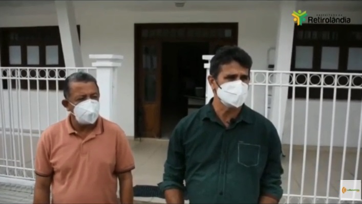 Prefeito Vonte do Merim inaugura Centro de Atendimento a Covid-19