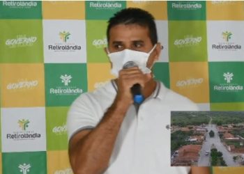 Prefeito Vonte do Merim em Live inaugura obras de infraestrutura; acompanhe