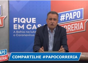 Governador Rui Costa conversa ao vivo com internautas. Acompanhe