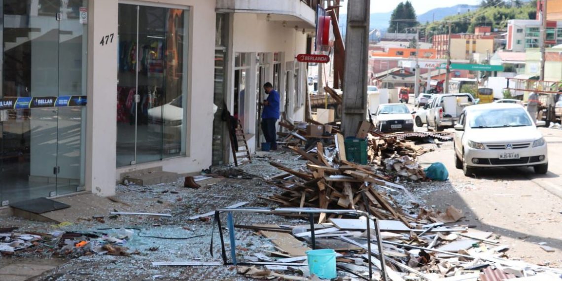 Santa Catarina tem registro de tempestades severas e tornados