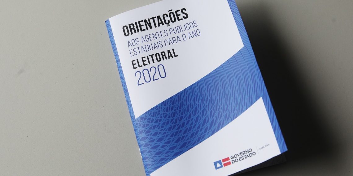 Governo do Estado lança cartilha para orientar ação dos agentes públicos em ano eleitoral