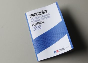 Governo do Estado lança cartilha para orientar ação dos agentes públicos em ano eleitoral