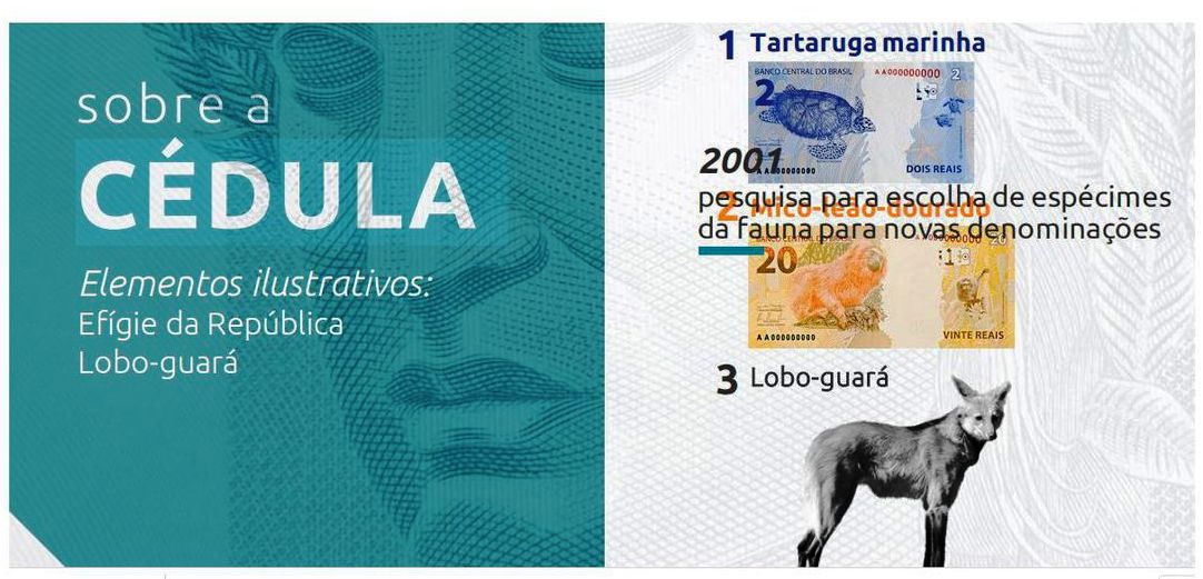 Nova cédula de R$ 200 entra em circulação na quarta-feira