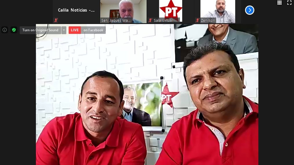 Pré-candidato a prefeito de Cansanção Ari de Almerindo em Live apresentou PGP (Veja)