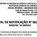 Santaluz – Edital de Notificação Nº 06/2020