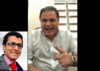 Deputado João Bacelar em vídeos “escracha” o prefeito de Cipó por não colocar seu nome nos cards de entrega de obra