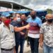 Coité – Pré-candidato a prefeito Marcelo Araújo visita feira livre de Salgadália e gera aglomeração