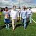 Governo do Estado entrega obra de rodovia e novo gramado sintético em estádio de Miguel Calmon