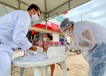 ‘Blitz da Saúde’ com teste rápido em Caldas do Jorro detecta 17 casos positivos e 6 curados