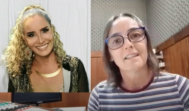 Mulher em Movimento – Live ‘vamos abrir a roda’ aproxima Sarajane dos fãs