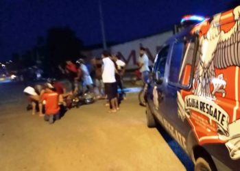 Colisão envolvendo motocicletas deixa dois gravemente feridos na BA 409