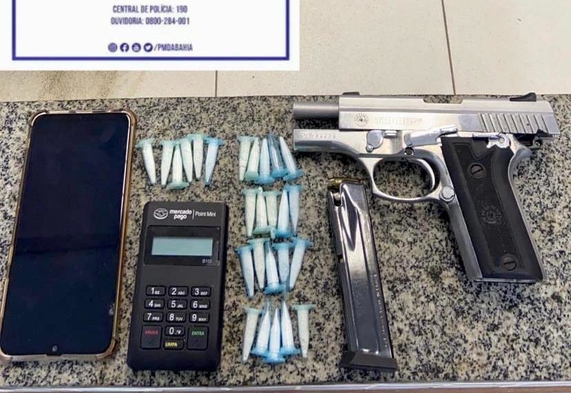 Preso traficante que vendia cocaína no crédito em área nobre de Salvador