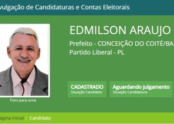 Edmilson Araújo é o primeiro pré-candidato a prefeito de Coité a pedir o registro no TSE