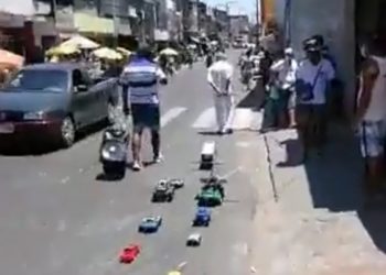 Coiteense candidato a vereador em Salvador faz sucesso com sua ‘carreata’