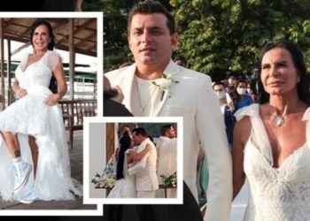 Mulher em Movimento: curiosidades do 18° casamento da cantora Gretchen