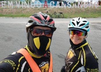 Aventura: mãe e filho saíram de Coité a Juazeiro pedalando