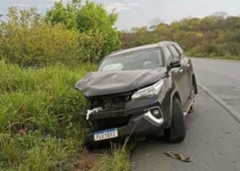 Deputado federal Mário Junior se envolve em acidente que deixou dois mortos na BR 110